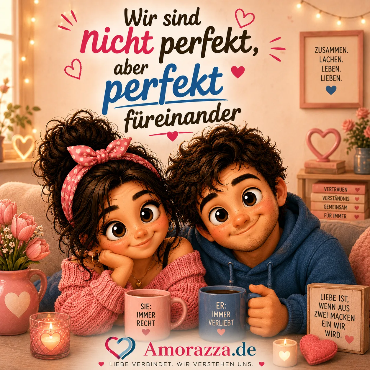 Amorazza – nicht perfekt, aber perfekt füreinander