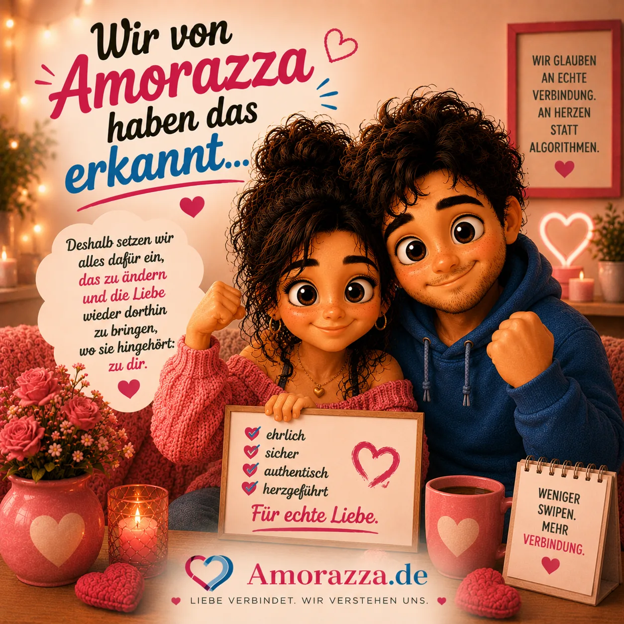 Wir von Amorazza haben das erkannt